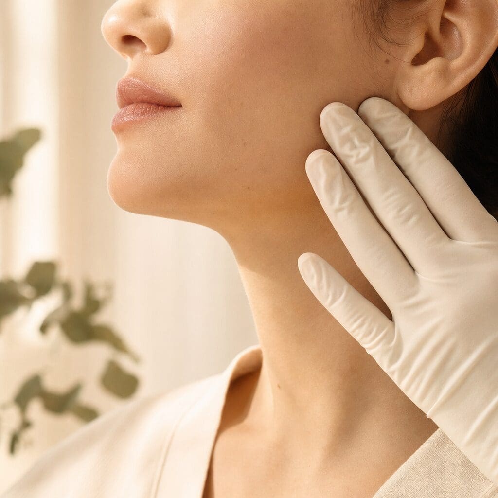 Neck, shoulder, or jaw tension